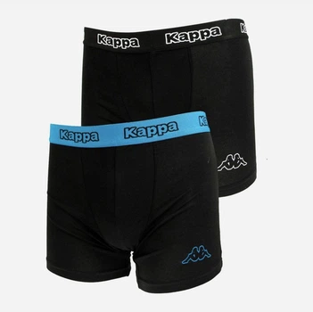 Труси-боксери Kappa Logo Box 2 шт. 304JB30 Black/Blue sea S