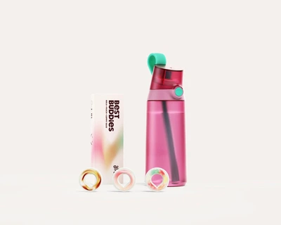 Пляшка Air Up Mini Sipper Shrimp Pink Bundle 600 ml з 3-ма різними капсулами