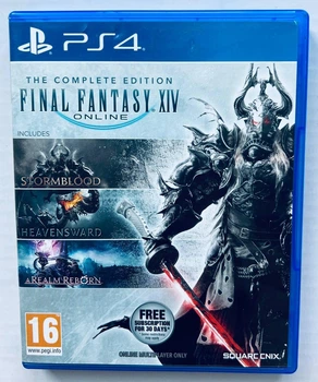 Final Fantasy XIV Online The Complete Edition (коды погашены), английская версия - диск для PlayStation 4, Б/У