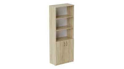 Шафа Анжело Ferrum-decor на 5 полиць з 2 дверима 1900x700x380 ДСП Дуб Сонома 16 мм (ANG2073)