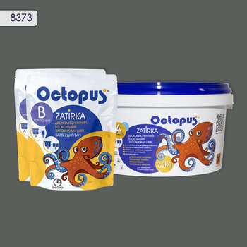 Двухкомпонентный эпоксидный заполнитель швов Octopus 2.5 кг Темный мох (8373-2)