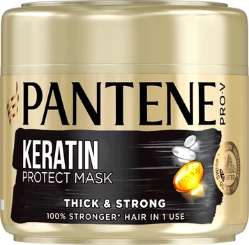 Маска для волос Pantene Pro-V Густые и крепкие с кератином 300 мл (8006540447826)