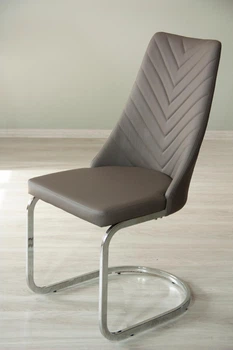 Стул Carlos Red Grey PU Евродом X-1908