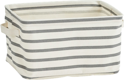 Корзина для хранения Zeller Stripes размер M (4003368142579)