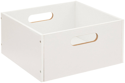Коробка для хранения 5five Simply Smart с ручками белая 31 x 15 см (3560231537487)