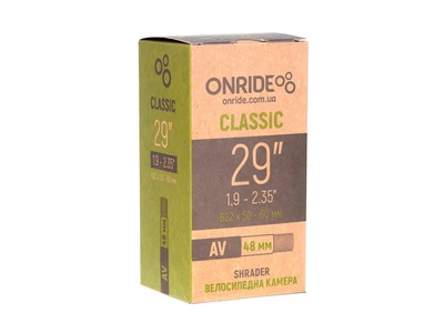 Камера для велосипеда 29"x1.90/2.35" Onride (50/60-622) AV 48мм