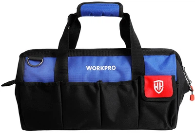 Сумка для инструментов Workpro PRO с регулируемым плечевым ремнем 460x215x245 мм (WP281005)