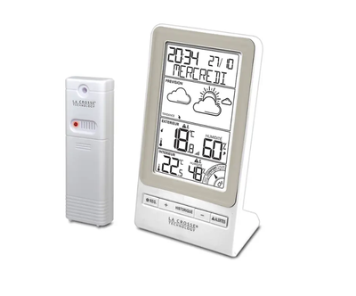 Портативная метеостанция La Crosse WS6819 White-Taupe