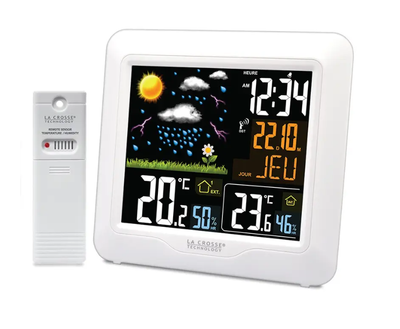 Портативная метеостанция La Crosse WS6820 White
