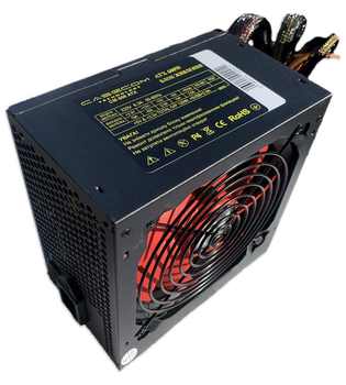 Блок питания для ПК Casecom 600W 120mm 4хSATA Bulk Black (CM 600 ATX)