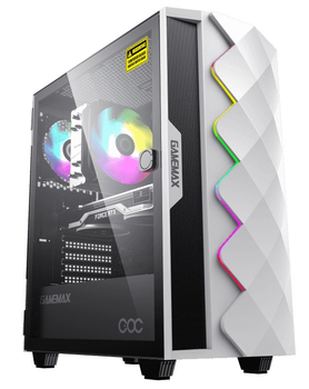 Корпус GAMEMAX Diamond COC White без БП