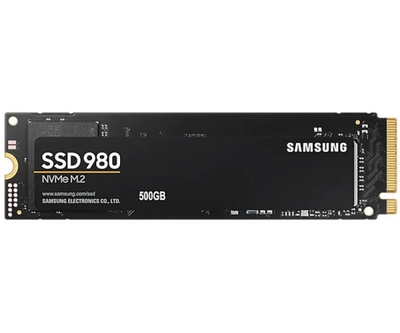 Накопичувач SSD 500GB Samsung 980 M.2 PCIe 3.0 x4 NVMe V-NAND MLC (MZ-V8V500BW)