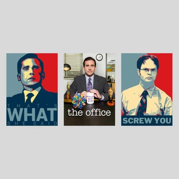 Набір постерів серіалу Офіс / The Office / 3 шт