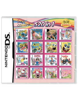 Сборник Игр RMC DS 520 in 1 Английская Версия