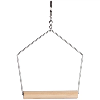 Качели с деревянной жердочкой для птиц Flamingo Swing + Wooden Perch (1030898)