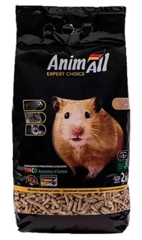 Гігієнічний деревний наповнювач Animall, 2 кг