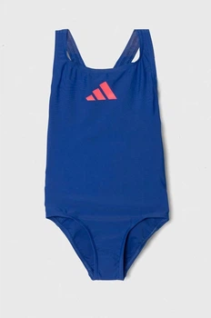 Дитячий купальник Adidas 3 Bars ST IQ3973 royal blue 140cm