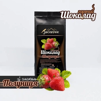 Гарячий шоколад Jacoffee полуниця 400 г