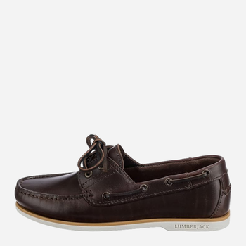 Buty żeglarskie damskie skórzane Lumberjack Navigator SW07804-001B03CI004 36 23.5 cm Bordowe (8050990313019)