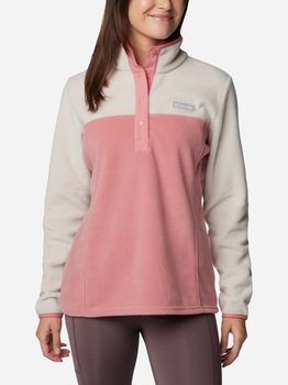 Bluza damska nierozpinana streetwear Columbia Benton Springs 1/2 Snap Pull Over II 2085651278 M Różowa (195981210361)