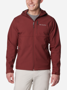 Вітровка чоловіча Columbia Ascender II Hooded Softshell Jacket 2090454681 L Бордова (195981097139)