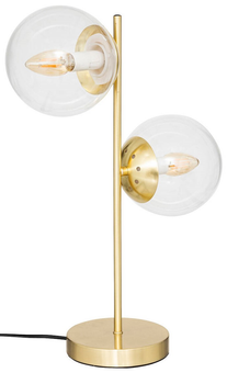 Lampa stołowa Atmosphera Col złote kule 48 cm (3560232651977)