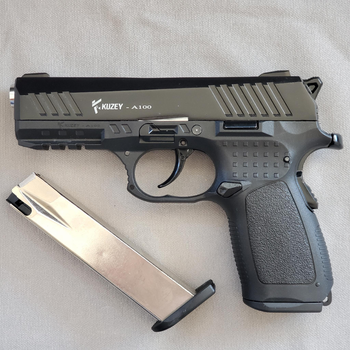 Стартовий пістолет Kuzey A100 чорний (модель Heckler & Koch)