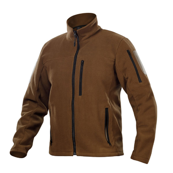 Флисовая кофта Ukrarmor Patrol Pullover Fleece Coyote. Polyester, windproof (300886/L)