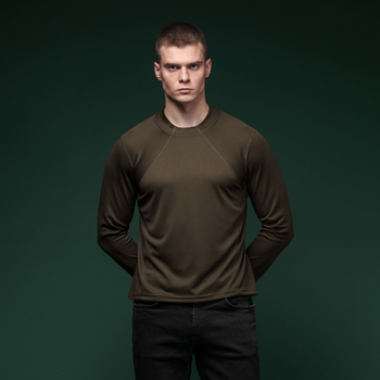 Тактическая рубашка Base Ukrarmor Combat Shirt с длинным рукавом. Олива L