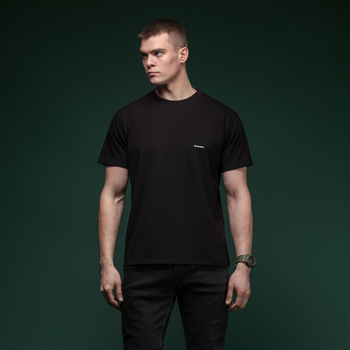 Набір футболок Basic Ukrarmor Military T-shirt. Матеріал Cottone/Elastane, чорний M