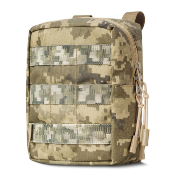 Подсумок утилитарный L. Ukrarmor Крепление Molle. Cordura 500D. Пиксель (мм-14).