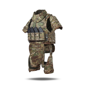 Бронекостюм ATAS (Advanced Ukrarmor Tactical Armor Suit) Level II. Клас захисту - 2. Мультикам. S/M