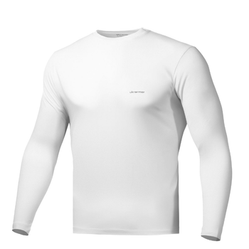 Кофта-лонгслів Ukrarmor Pulse Longsleeve. Cotton та Elastane. Білий (LSPLS-WH-S)