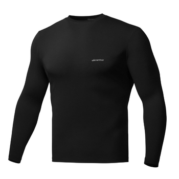 Кофта-лонгслів Ukrarmor Pulse Longsleeve. Cotton та Elastane. Чорний M