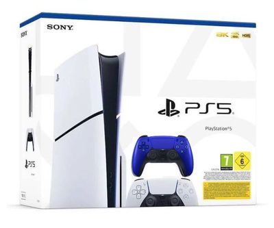 Ігрова консоль Sony PlayStation 5 Slim 1Tb + DualSense (Cobalt Blue)