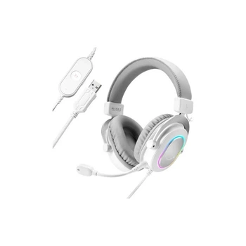 Навушники Fifine H6 RGB 7.1 (H6W)[4363]