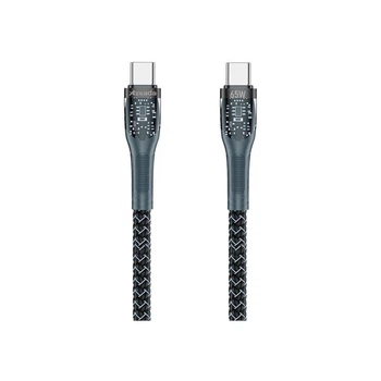 Дата кабель USB-C to USB-C 1.3m Lotto PD-B89CC Proda (PD-B89 (C-C)-BK)[17621]