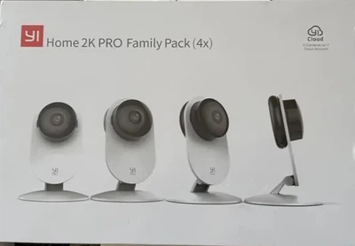 Комплект с 4 камер Xiaomi YI Home 2K PRO White (YYS.62121) (FamilyPack) Международная версия