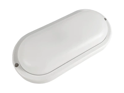 Светильник LED 18W овал белый 220-240V 1350LM 6500K IP65 "Атлас" ЭКО (195x95x35mm) "LEMANSO" LM32013
