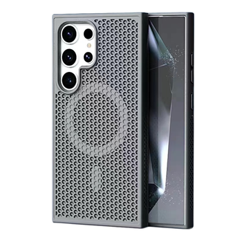 Чохол накладка TPU + PC AeroCool with MagSafe для Samsung Galaxy S24 Ultra 5G grey