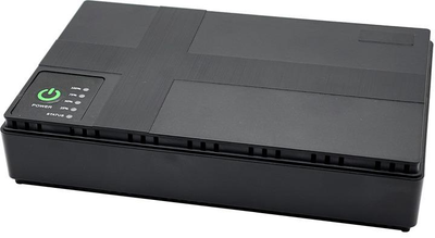 ИБП XOKO DC1018P DC UPS 10400 mAh Black (XK-DC1018P-BK) для роутера, оптики, терминала, видеокамеры