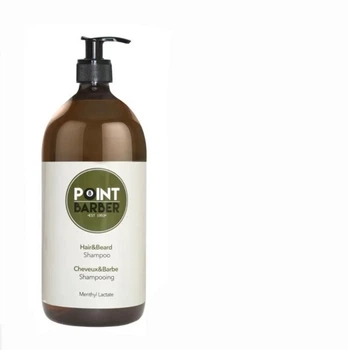 Шампунь мужской Farmagan Point Barber для волос и бороды 1000 мл