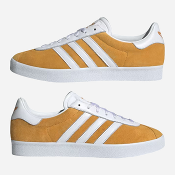 Sneakersy męskie do kostki adidas Originals Gazelle 85 Low CL IG6221 40 Pomarańczowe (4066765014818)