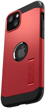 Etui Spigen Tough Armor do iPhone 15 z MagSafe Red (8809896751353)