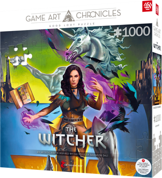 Пазл GOOD LOOT Game Art Chronicles The Witcher Yennefer & Salvador Dali 1000 елементів (5908305247555)