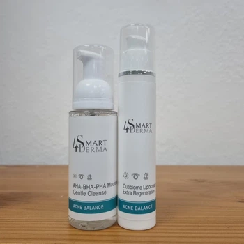 Smart4derma Acne Balance мусс+ ночной крем