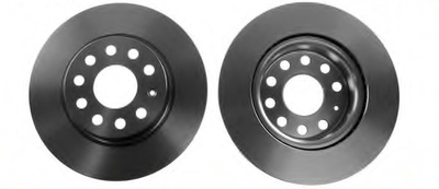 Гальмівний диск передній (280х22mm) VW Caddy III 04- MDC1639 MINTEX (Велика Британія)