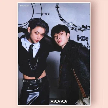 Плакат Стрей Кидс Stray Kids Феликс и Бан Чан А3 30х42 см. 184149