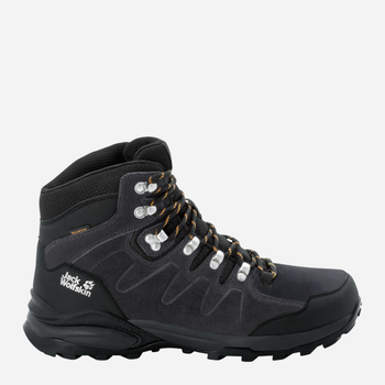 Buty trekkingowe męskie Jack Wolfskin Refugio Texapore Mid M 4049841_6357 41 Ciemnoszare (4060477907925)