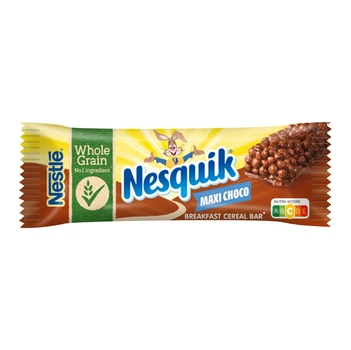 Батончик Nesquik Maxi Choco с цельными злаками и шоколадом 25 г (5900020017420)